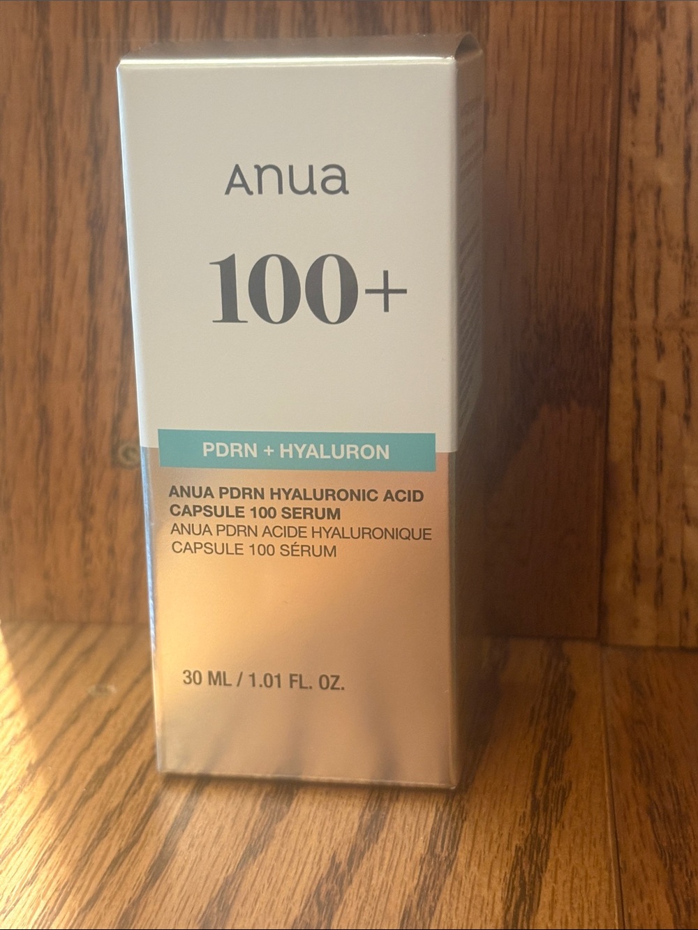 Anua 100+ PDRN + Hyaluron Capsule Serum — White & Peach